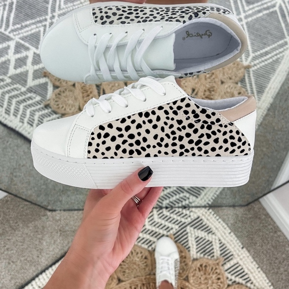 Dottie Platform Sneaker — DAMAGED